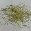Fibre d'acier recouverte de cuivre