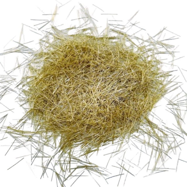 Fibre d'acier recouverte de cuivre 0213